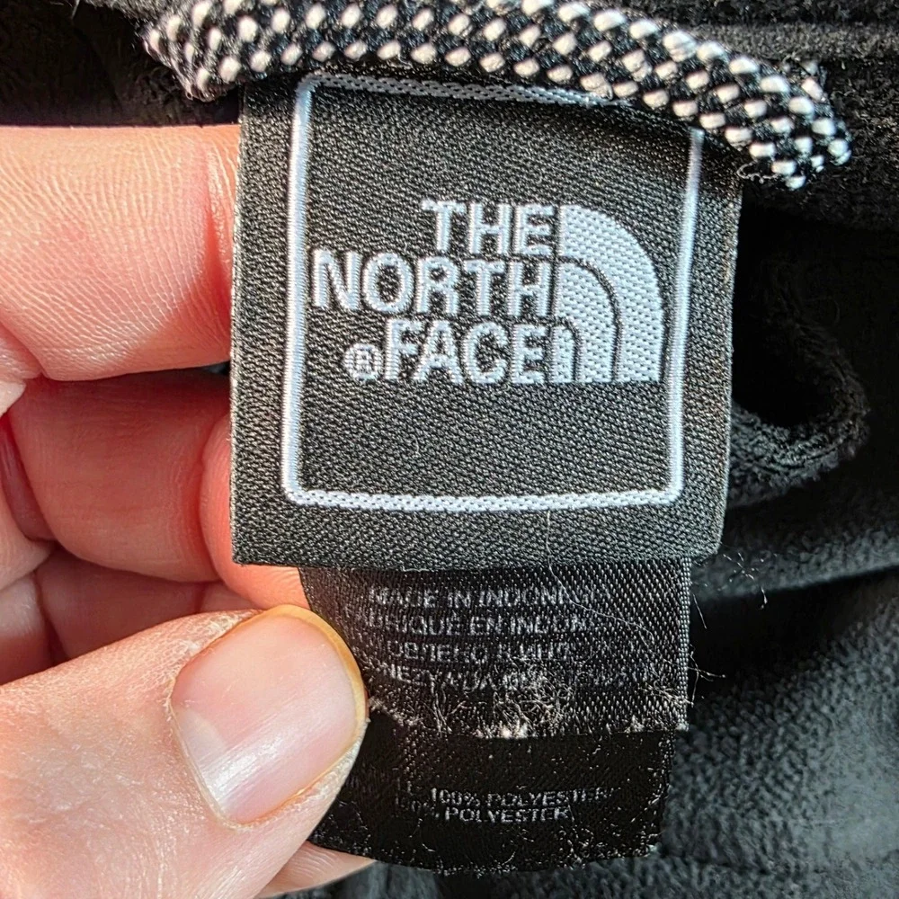 The North Face WindWall Fleece Jacket Mens XL Black‎ Full Zip Outdoor Hiking